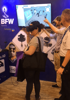 Virtual Reality Used at AORN Trade Show
